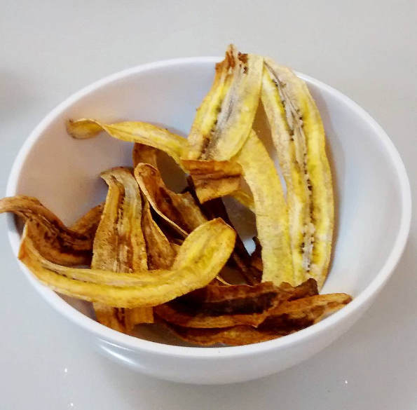 Chips de banana verde