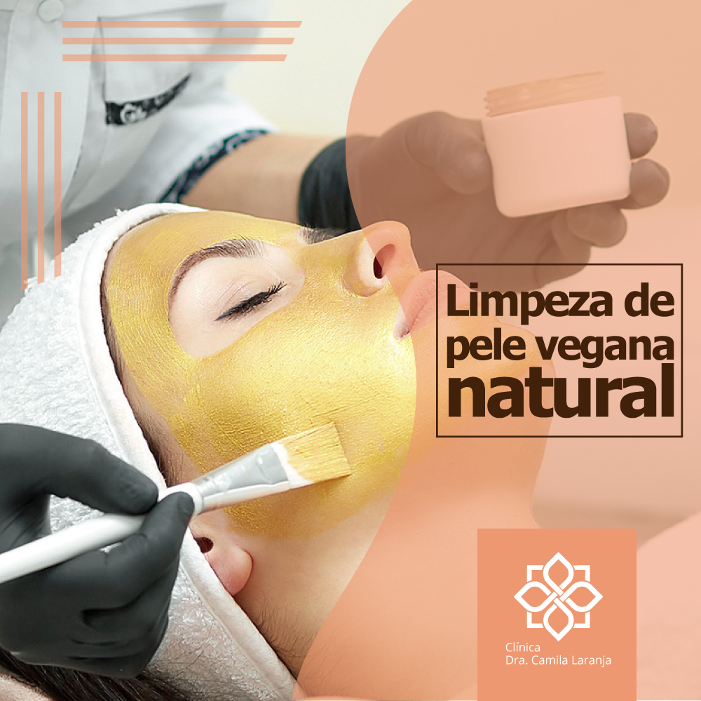 Limpeza de pele vegana natural